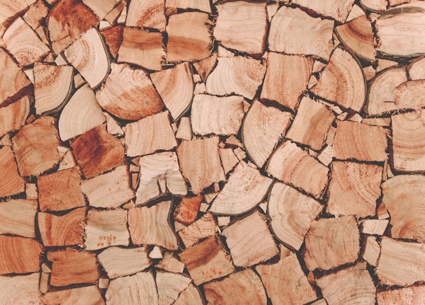 Wood Logs Stacked