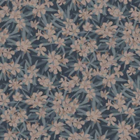 Oleander - blue & taupe papel de parede