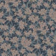 Oleander - blue & taupe