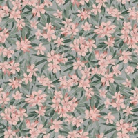 Oleander - peach tapet