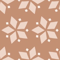 Mosaic boho brown behang