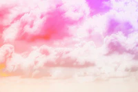 Soft Rainbow Clouds ταπετσαρία