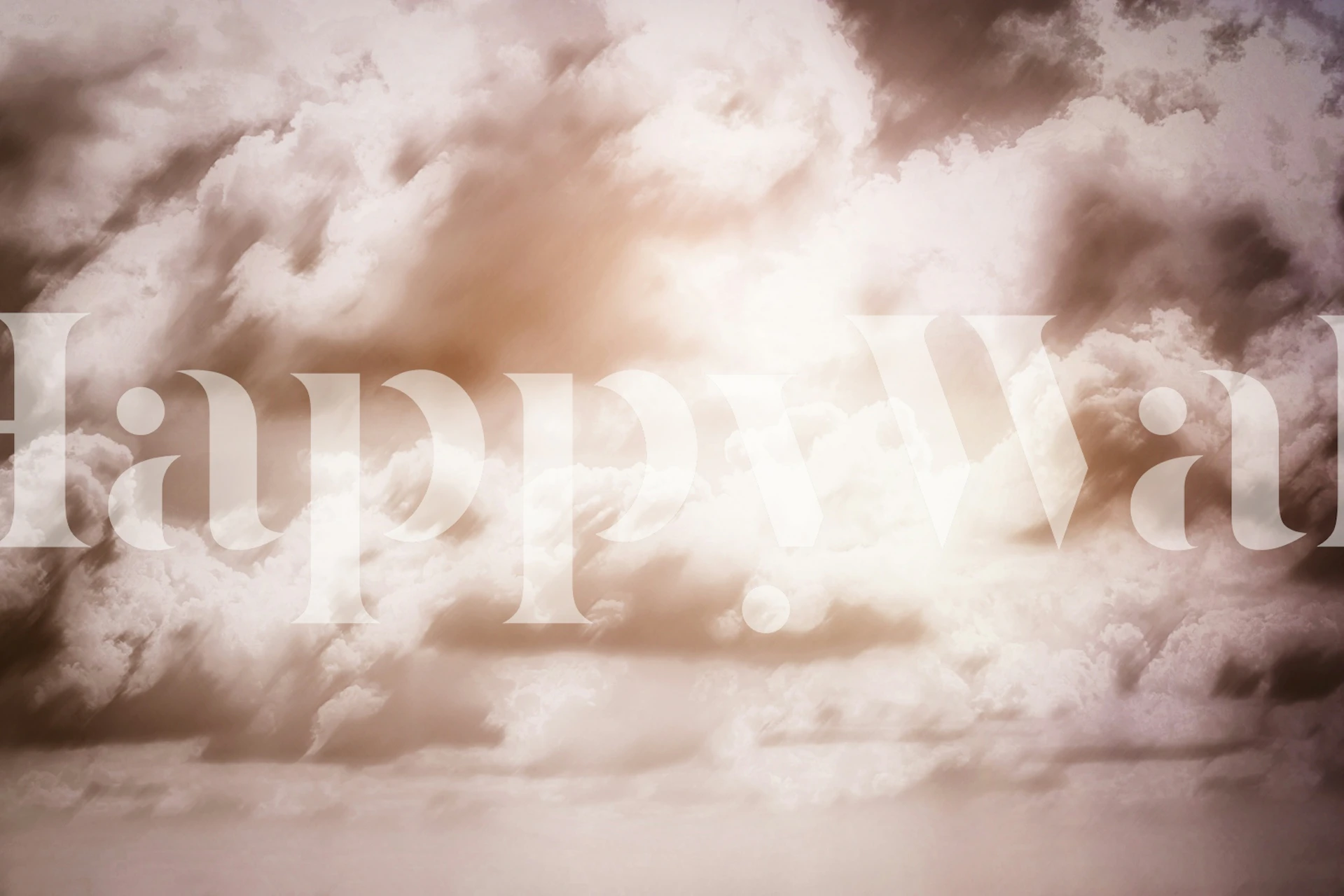 Sunrise Morning tapet i ett mysigt rum