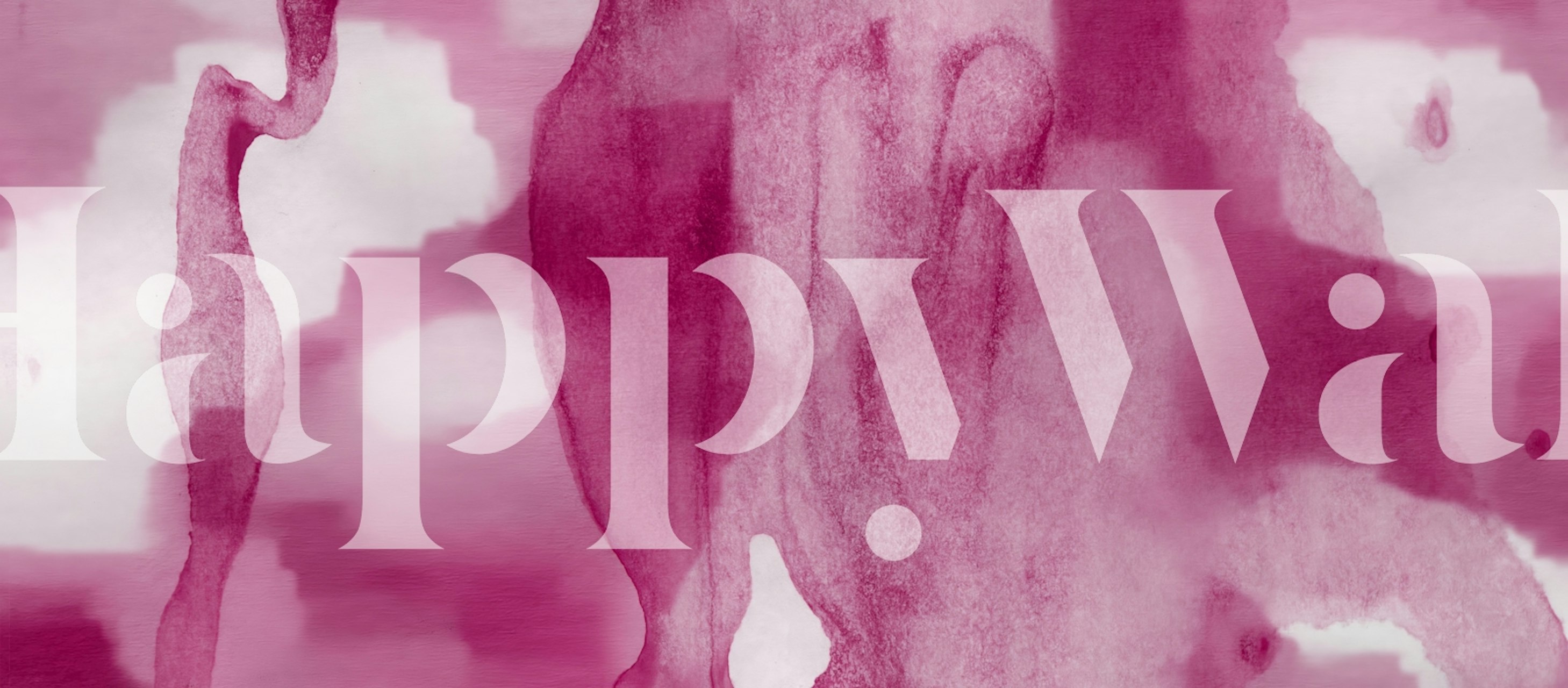 Cosmic Magenta tapetti modernissa huoneissa