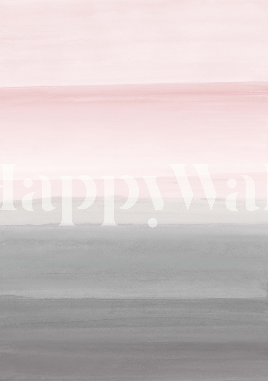 Touching Blush Gray 4 wallpaper in a room