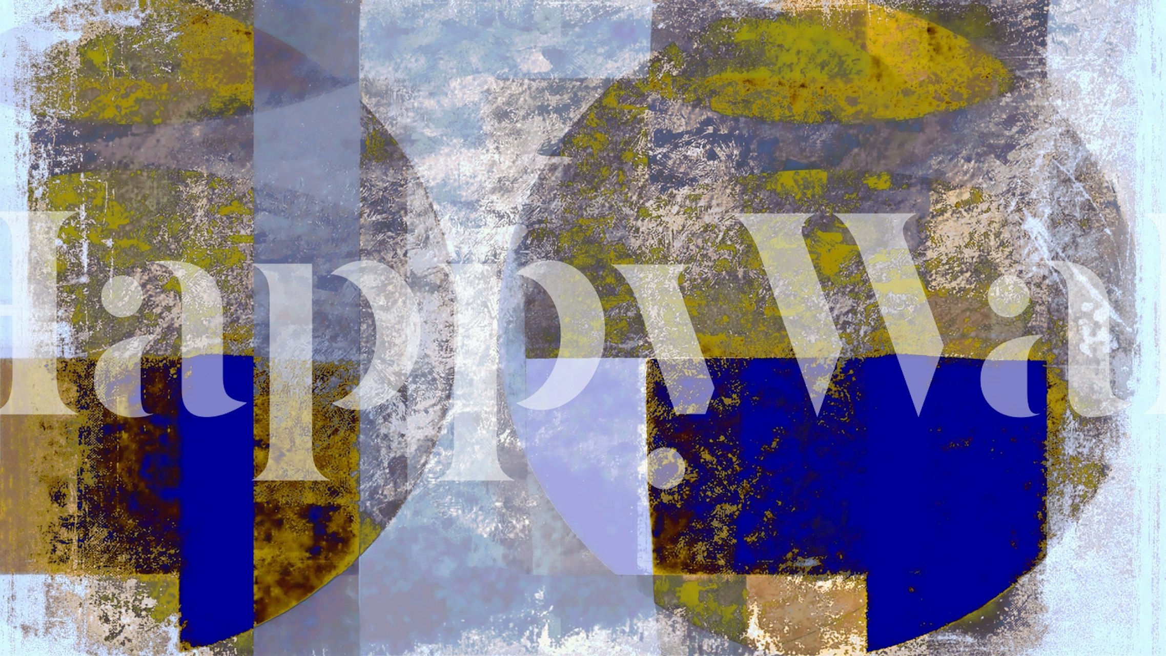 Lapis Lazuli Grunge papel tapiz en entorno interior