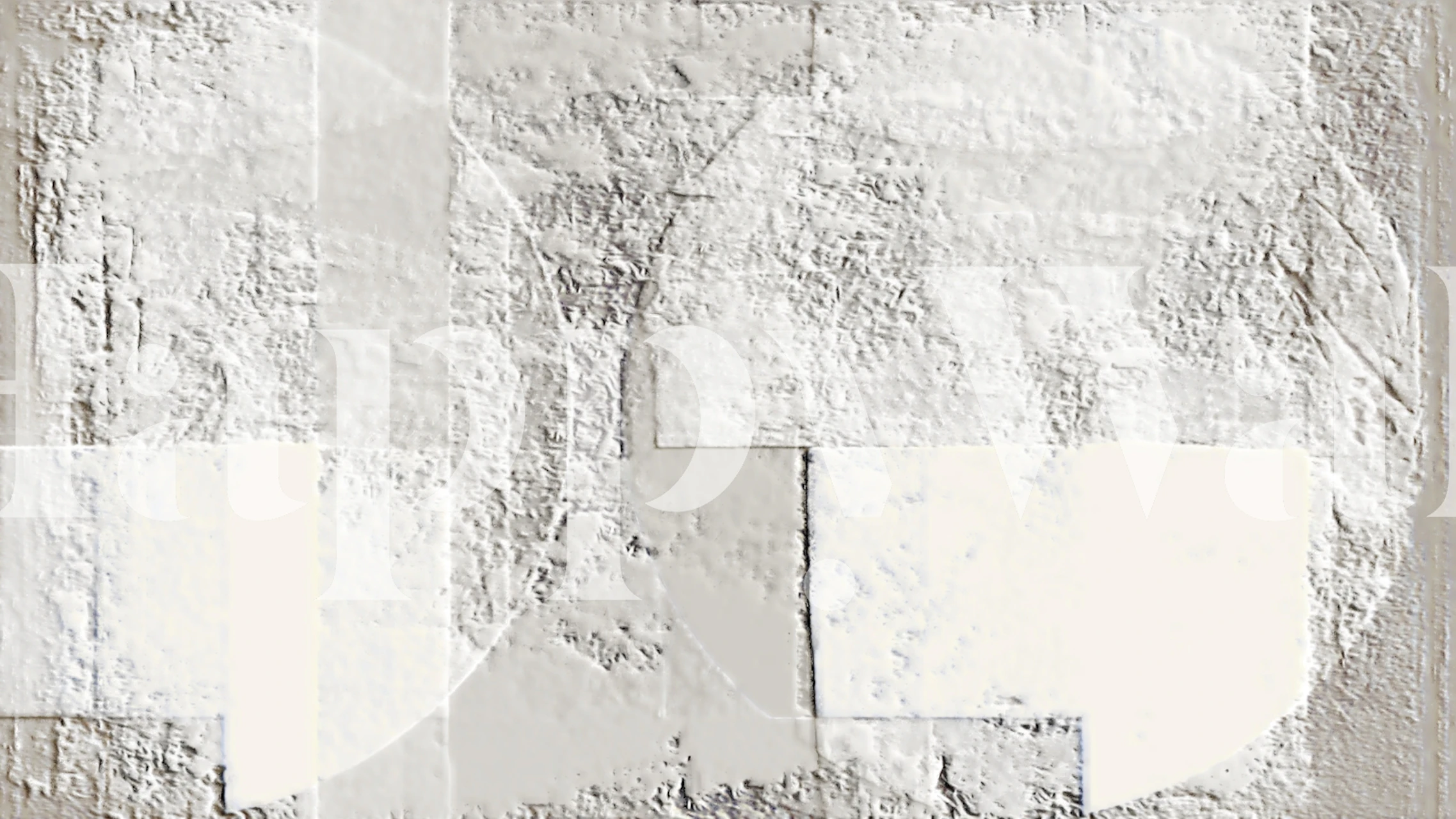 Carta da parati Nordic Stone Circles in una stanza elegante