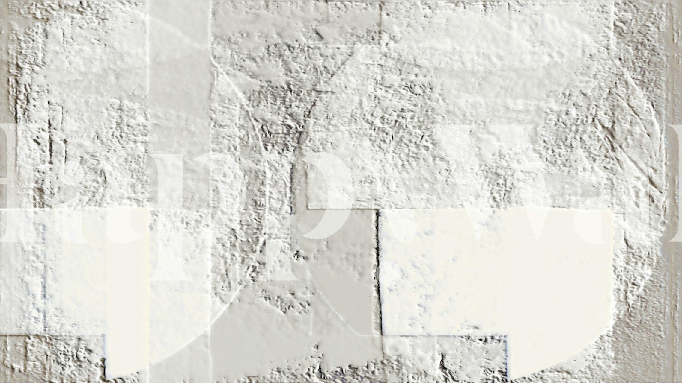 Tapeta Nordic Stone Circles w stylowym pokoju