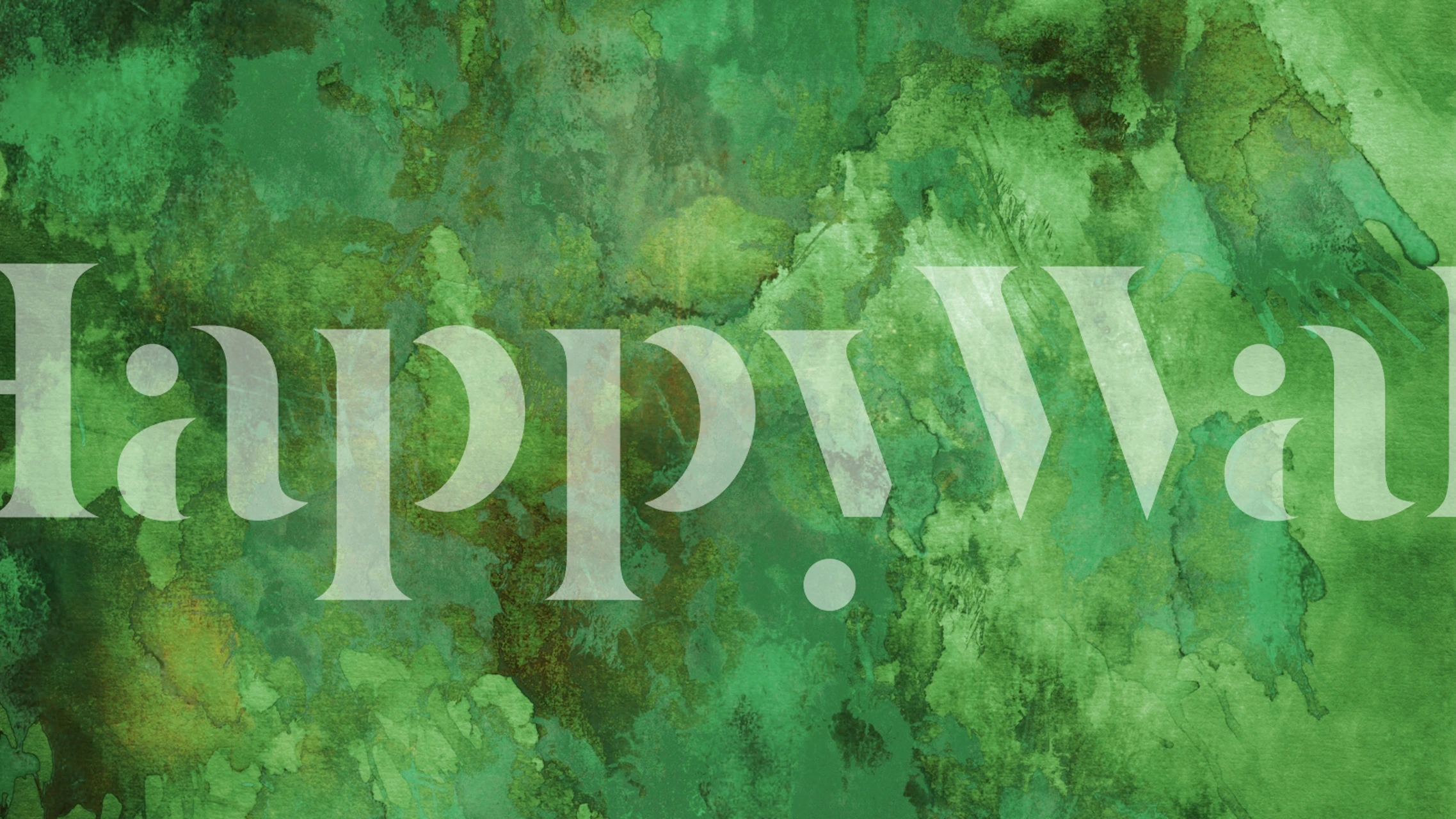 Papel pintado Nordic Moss mostrado en una habitación