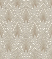 Art Deco Glam - beige papiers peint