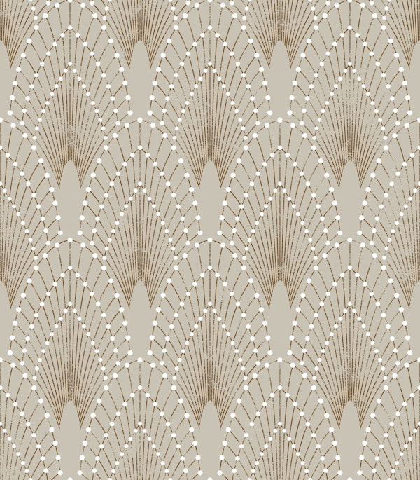 Art Deco Glam - beige