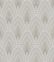 Art Deco Glam - gray papiers peint