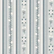 Floral stripes pattern, grey / 3010B