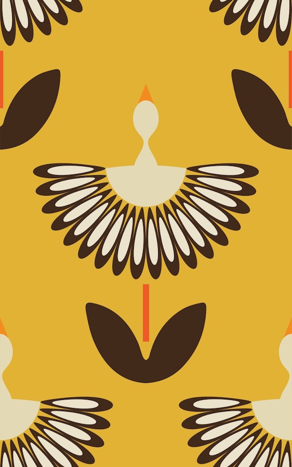 Sunflower Bird Blooms