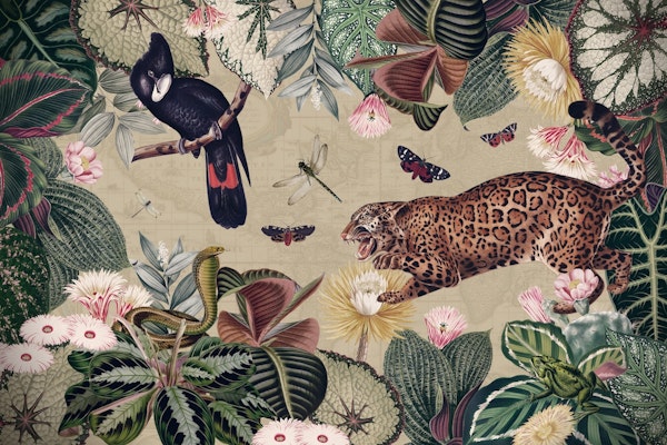 Dangerous Nostalgic Exotic Jungle Landscape I