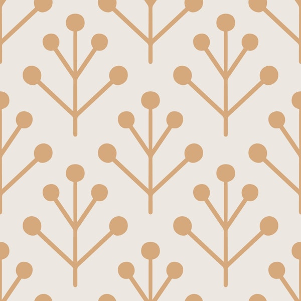 Berry Twig scandi yellow med