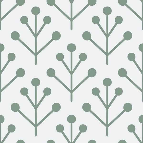 Berry Twig scandi green medium