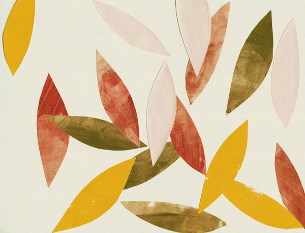 In The Wind / Paper Collage