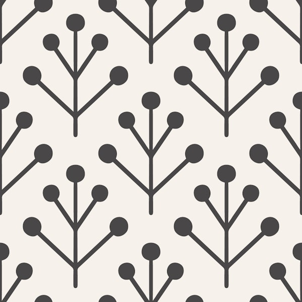Berry Twig scandi beige charcoal
