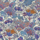 French Indian floral purple