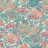 Pastel French Indian Floral tapeta