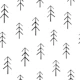Forest black and white big