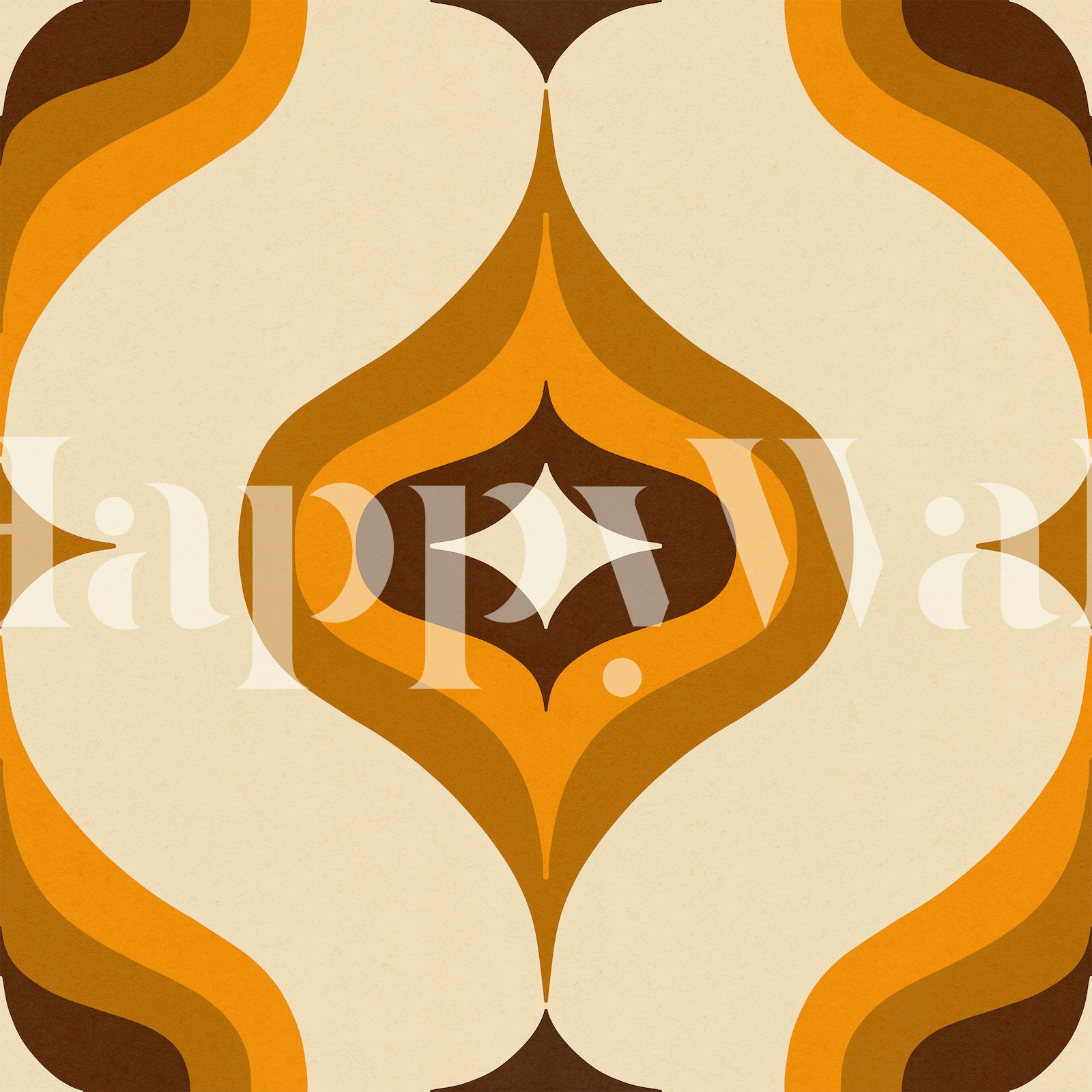 Retro Ornaments IV Wallpaper | Buy Unique Wallpapers | Happywall