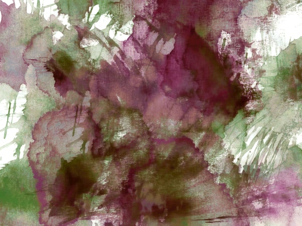 Soft Brush Garden Magenta Bordeaux