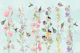 Nostalgic Romantic Vintage Flower Meadow