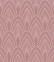 Art Deco Glam - dusty rose behang