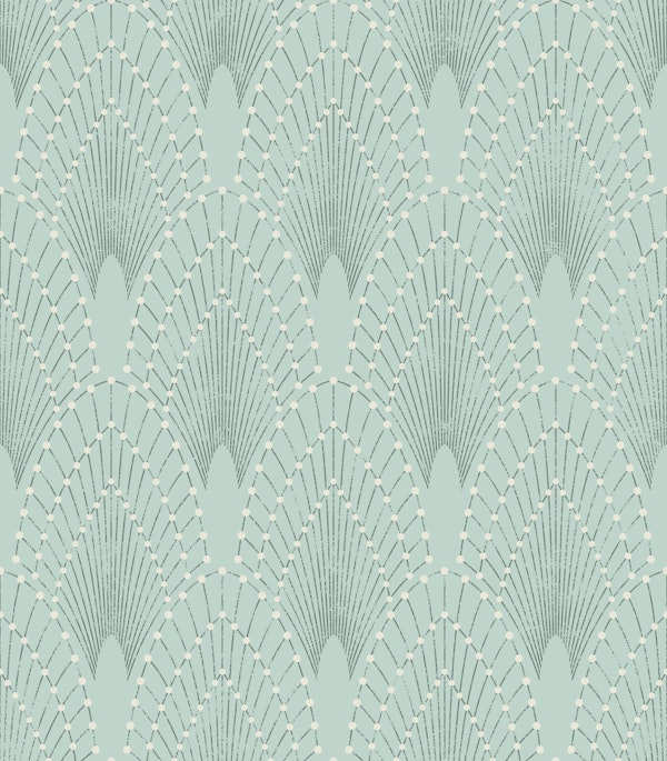 Art Deco Glam - celadon