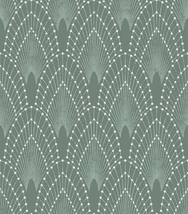 Art Deco Glam - sage