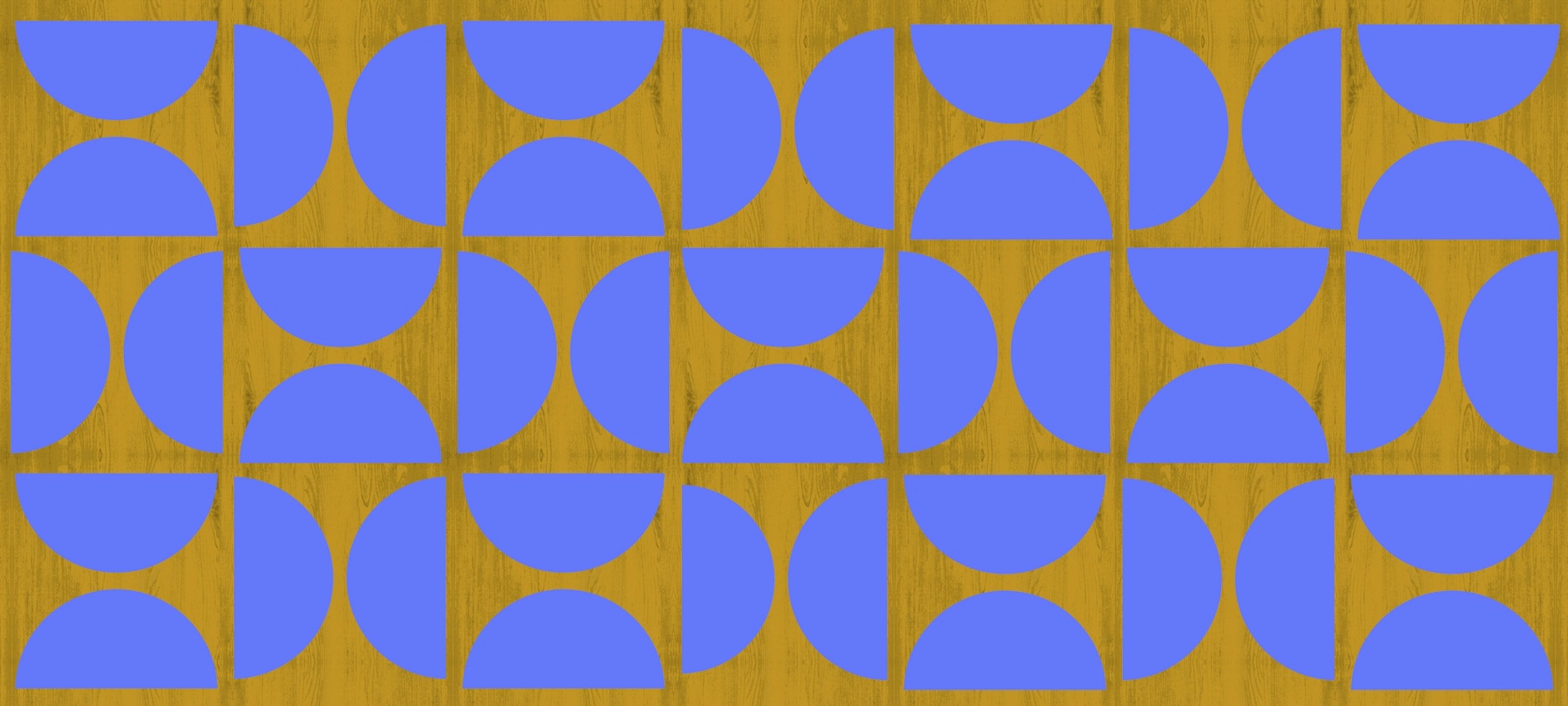 Vivid MidCentury wallpaper Happywall