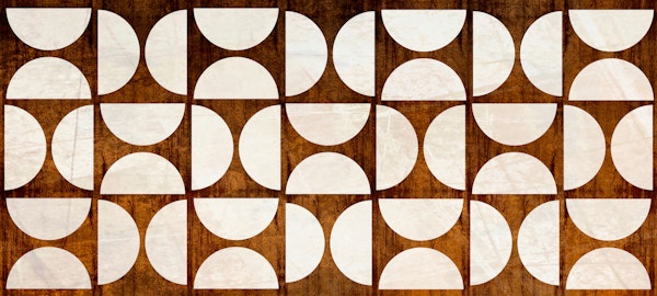 Rustic Wood Mid-Century