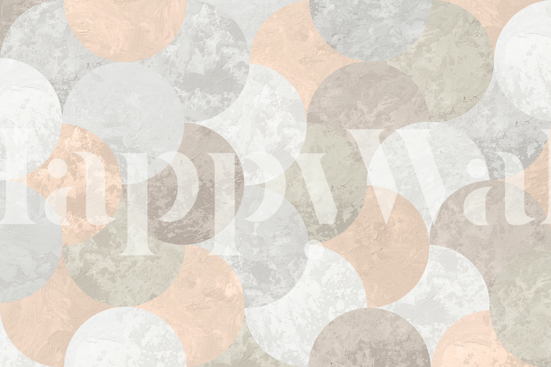 Mid Century Geometric tapetdesign