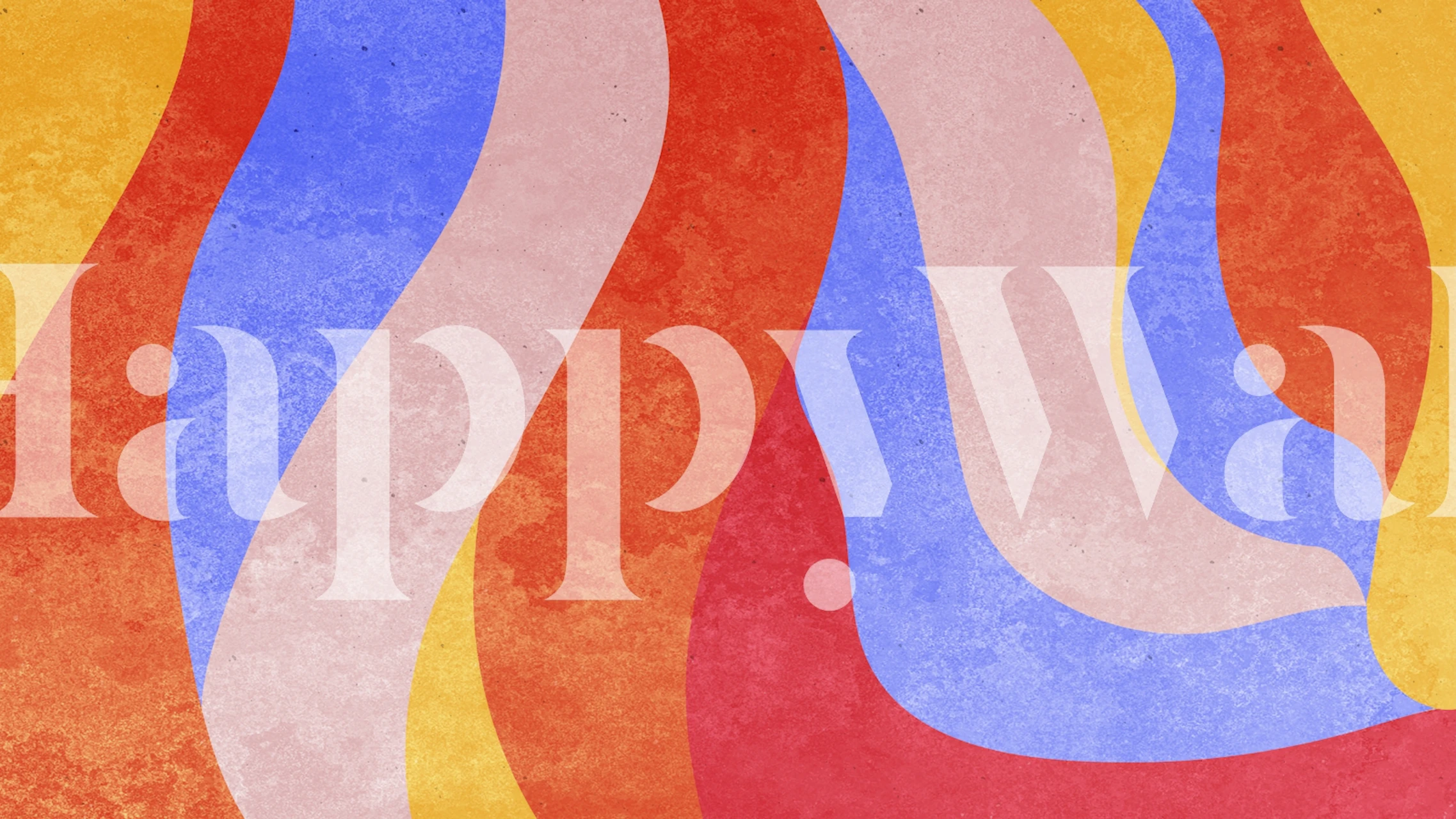 tapeta Mid-Century Grunge Stripes v místnosti