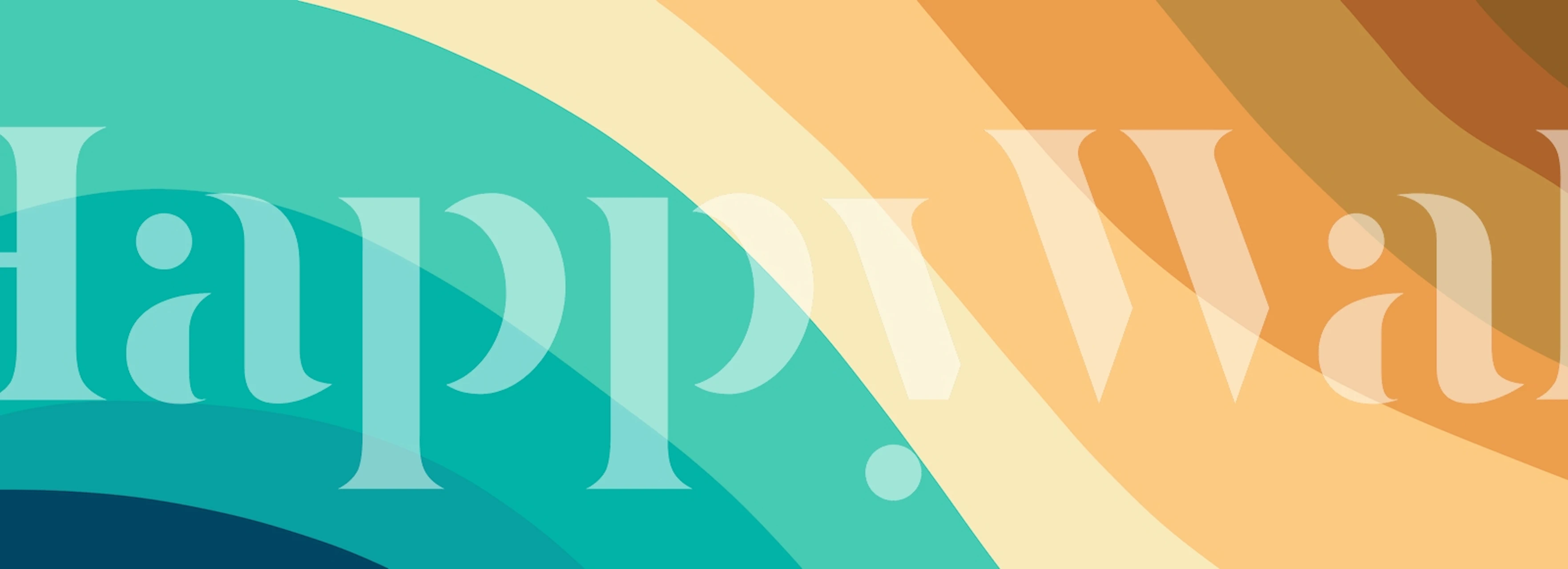 Retro Summer Wave wallpaper design