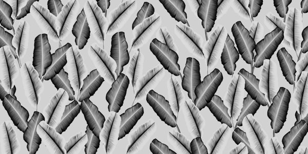 Tropical Banana Leaves Pattern 8