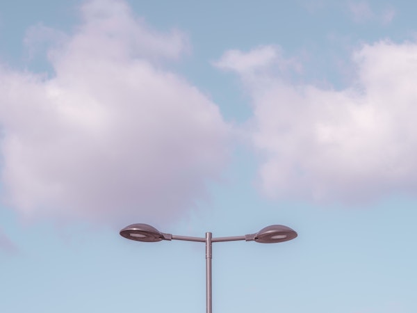 Street Light Reaching for the Sky