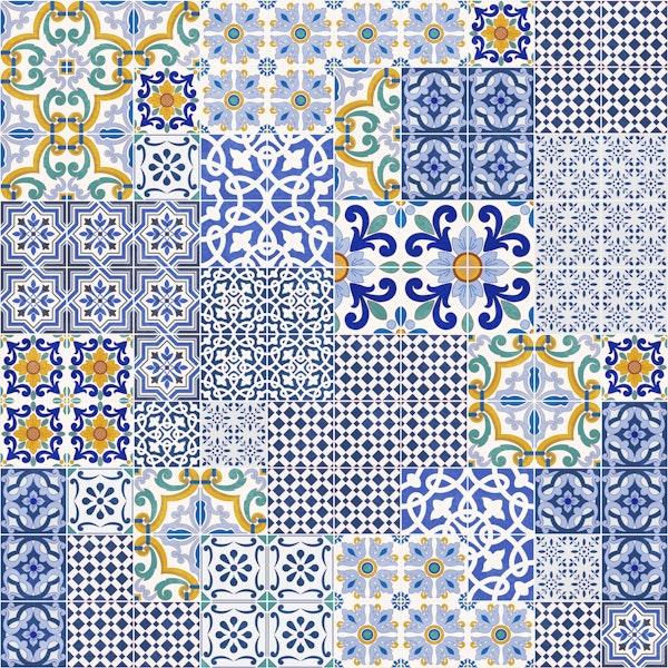 BLUE TILES