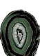 Green Black Agate 1