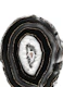 Gray Black White Agate 4a