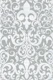 Fleur de Lis Damask French Linen Style Grey