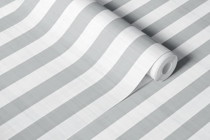 Elegant Vertical Grey Stripes Linen Stylewallpaper roll