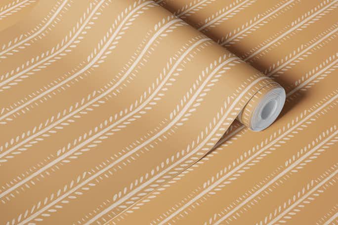 boho stripswallpaper roll