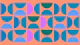 Geometrical Mid-Century Neon