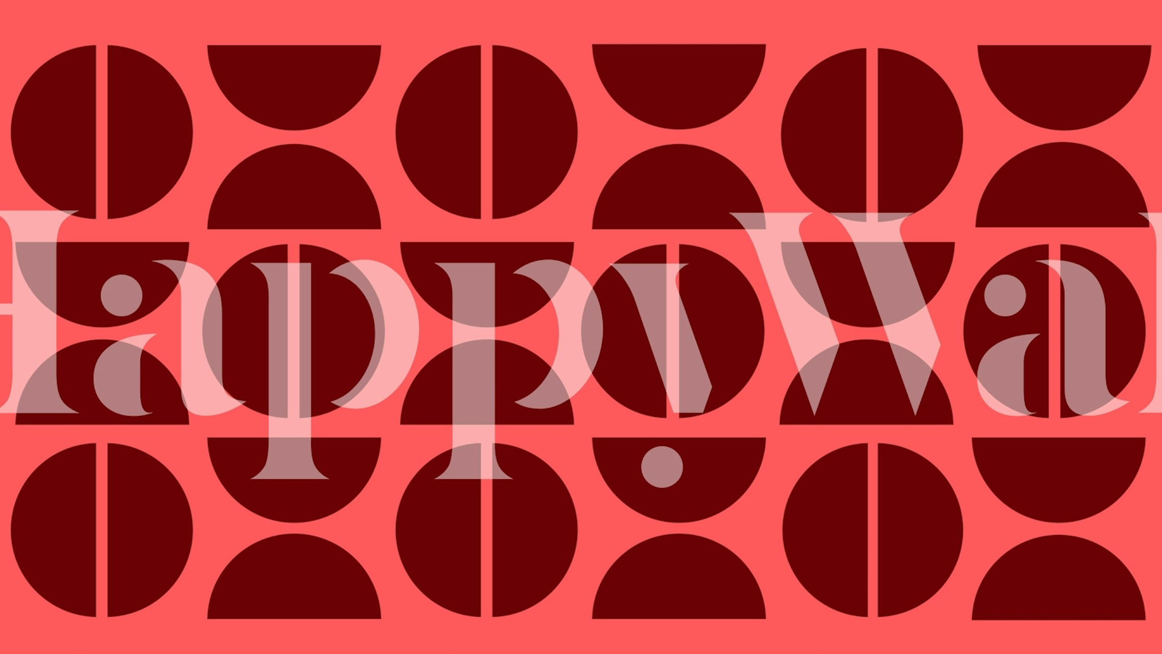 Ταπετσαρία Urban Coral Bordeaux που εμφανίζεται σε ένα δωμάτιο