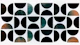 Mid Century Bauhaus Ombre Grunge