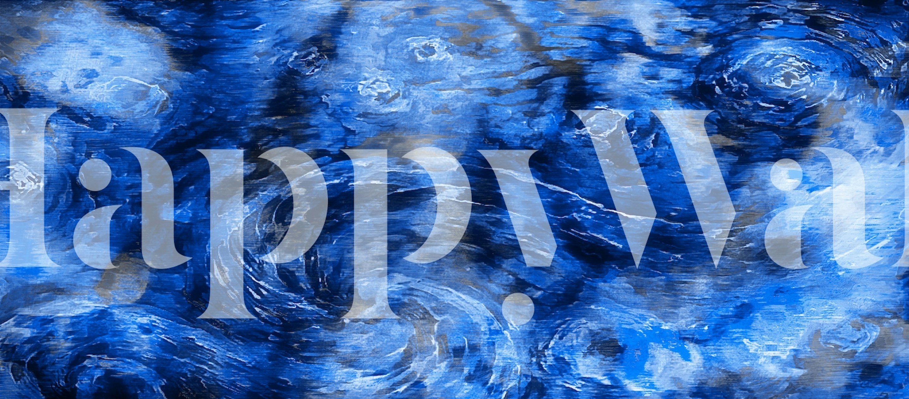 Abstract swirling blue and gray wallpaper