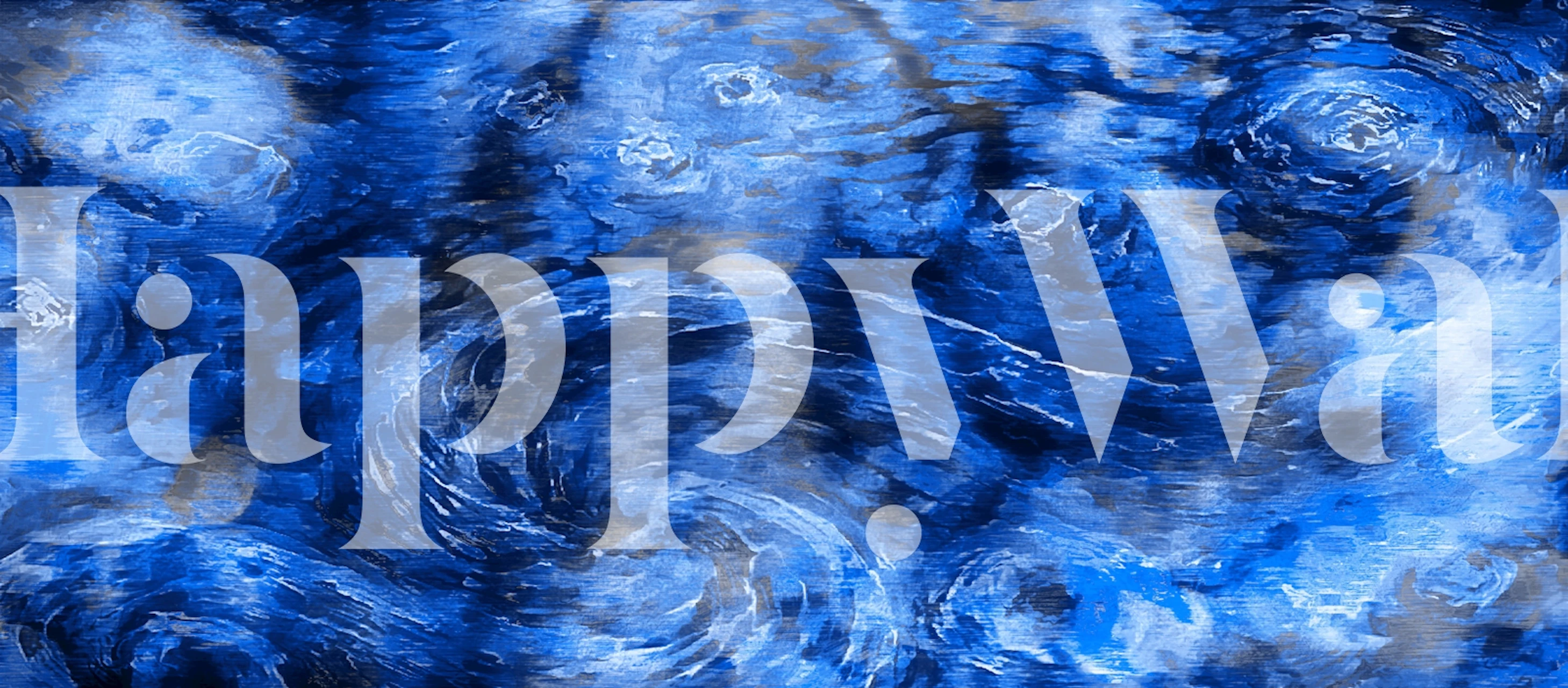 Abstract swirling blue and gray wallpaper